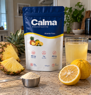 Calma Ananas Yuzu mit Messlöffel Pulver