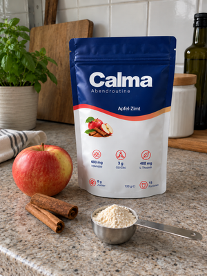 Calma Apfel Zimt mit Messlöffel Pulver