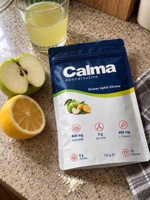 Calma Grüner Apfel Zitrone mit grünem Apfel und Zitrone