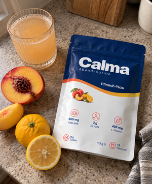 Calma Pfirsich Yuzu mit frischem Pfirsich und Yuzu