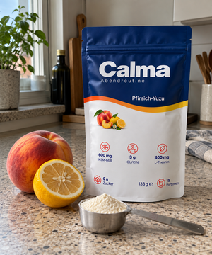 Calma Pfirsich Yuzu mit Messlöffel Pulver